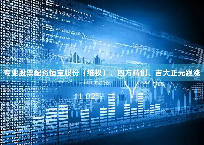 专业股票配资恒宝股份（维权）、四方精创、吉大正元跟涨